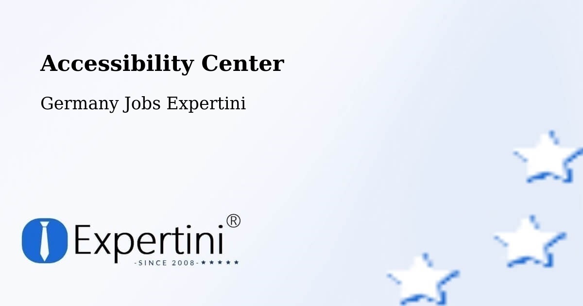 Accessibility Statement – Neckarsteinach - Germany Jobs Expertini